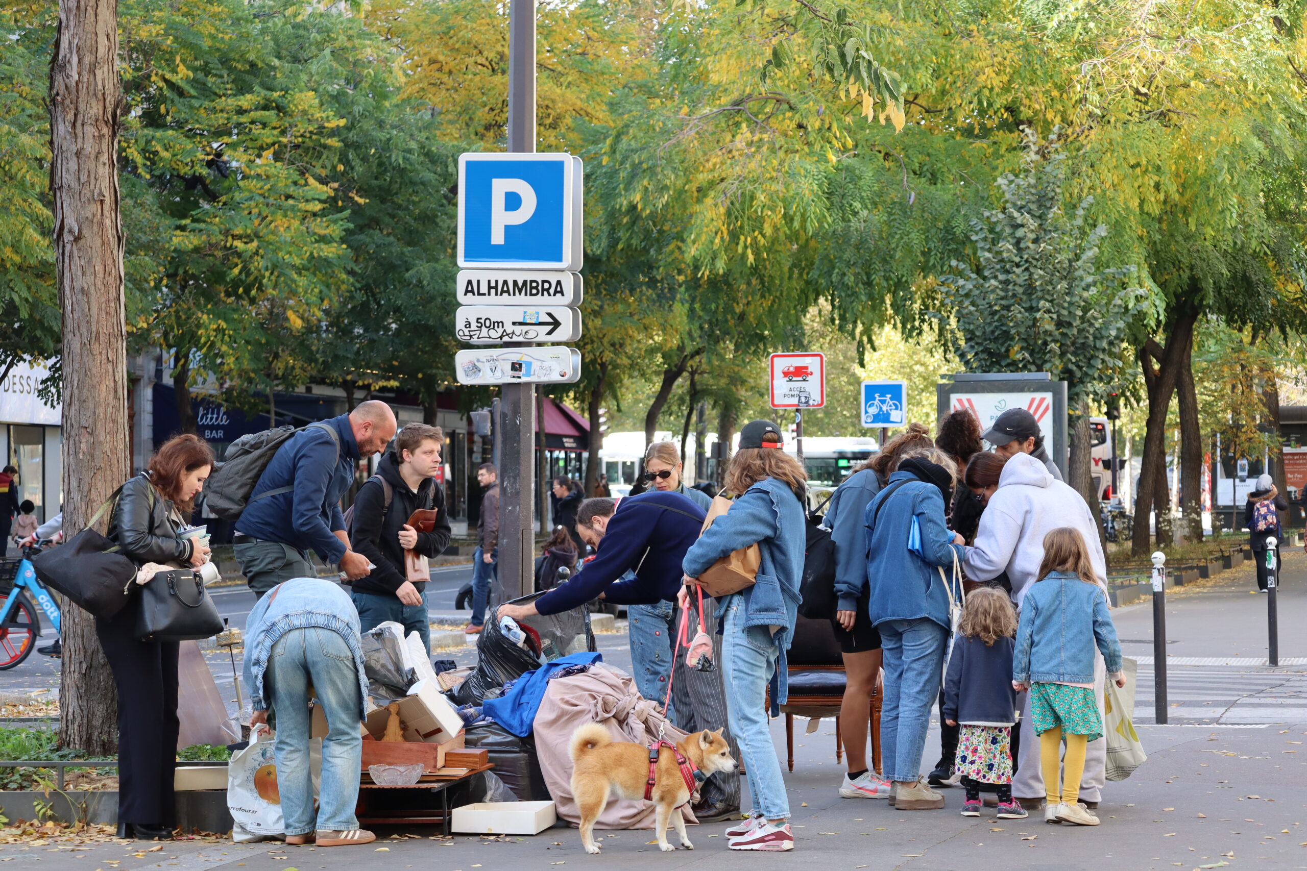 La brocante improvisée
